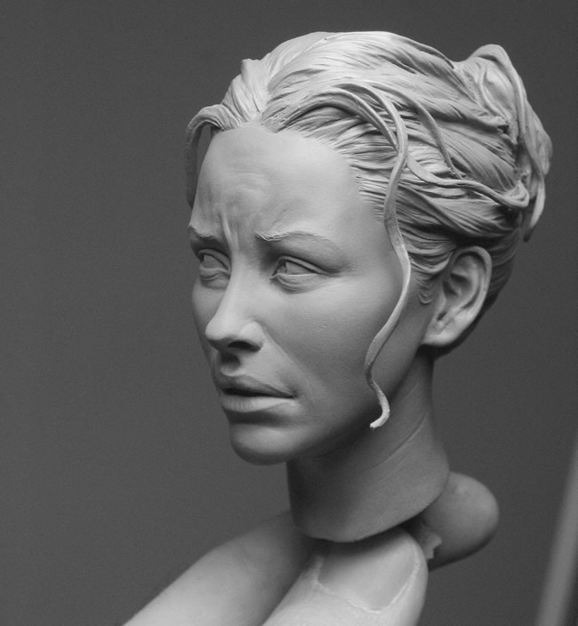 Adam Beane hyper realists sculptures